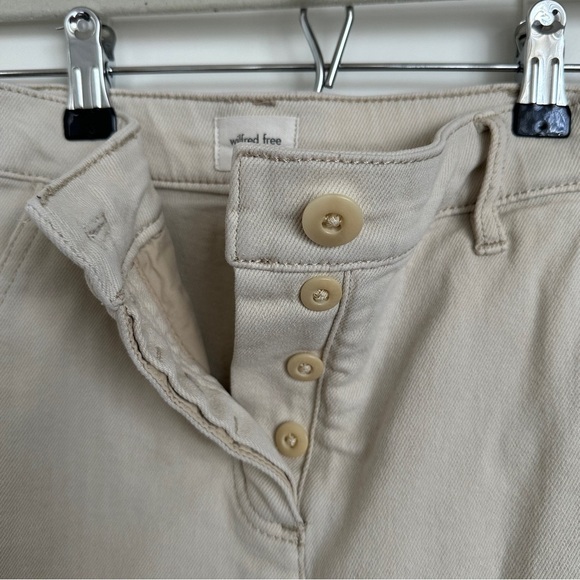 Aritzia Wilfred Free Modern Cargo Pant Light Khaki - Picture 5 of 9